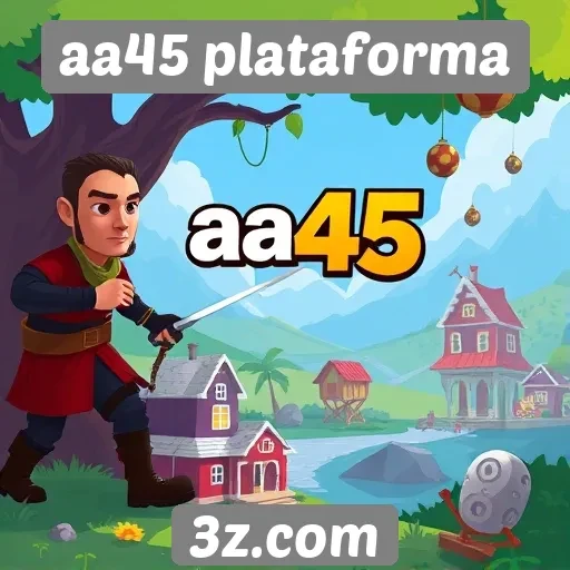 Diversidade de jogos disponíveis na aa45 plataforma