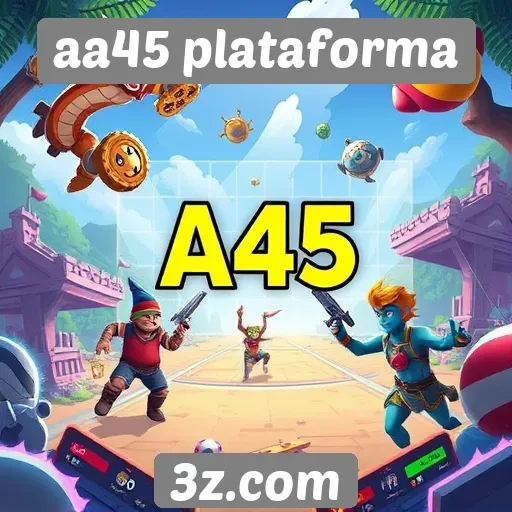 Variedade de jogos disponíveis na aa45 plataforma