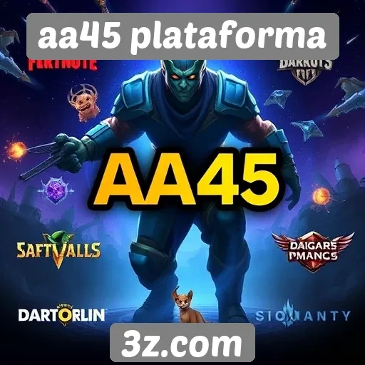 Novidades nos jogos da aa45 plataforma