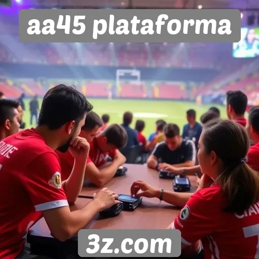 Comunidade de jogadores da aa45 plataforma em crescimento