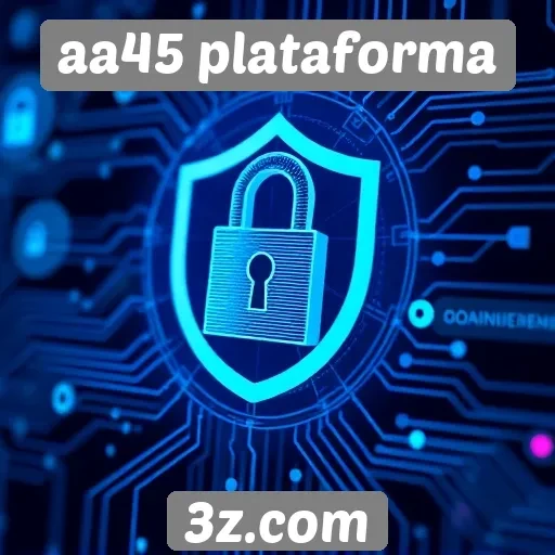 Funcionalidades de segurança no aa45 plataforma